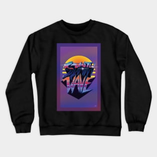 "Synthwave" Outrun Style Poster Crewneck Sweatshirt